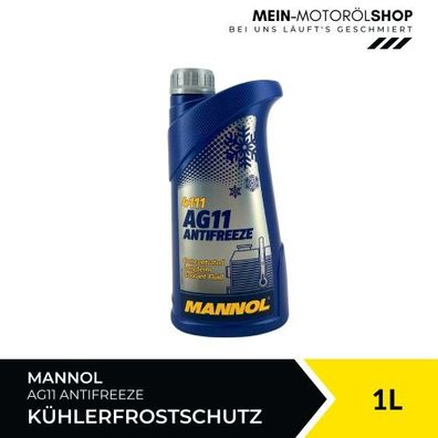 Mannol Antifreeze AG11 Frostschutz Konzentrat 1 Liter