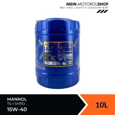 Mannol TS-1 SHPD 15W-40 10 Liter