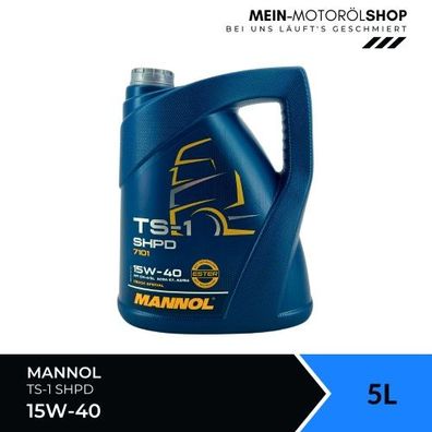 Mannol TS-1 SHPD 15W-40 5 Liter