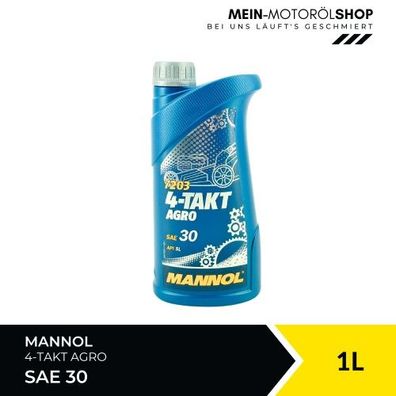 Mannol 4-Takt Agro SAE 30 1 Liter