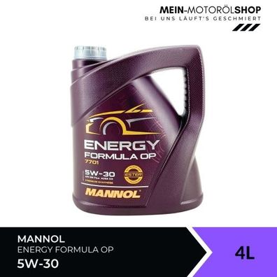 Mannol Energy Formula OP 5W-30 4 Liter