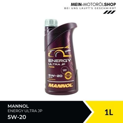 Mannol Energy Ultra JP 5W-20 1 Liter