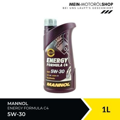 Mannol Energy Formula C4 5W-30 1 Liter