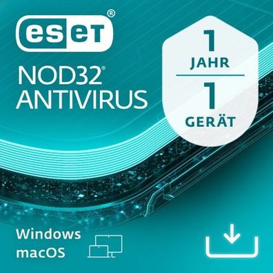 ESET NOD32 Antivirus 2022 / 2023 - 1, 3, 5 Geräte / 1 - 3 Jahre / ESD