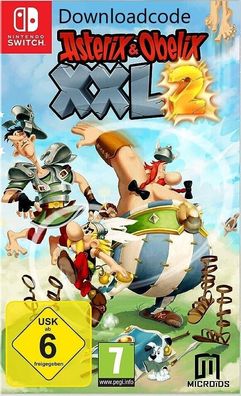 NEU für Nintendo Switch Spiel Asterix & Obelix XXL 2 Game Download Key Code Mail