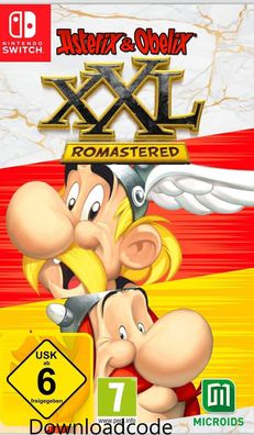NEU für Nintendo Switch Spiel Asterix & Obelix XXL Romastered Download Key Code