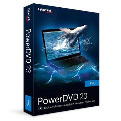 Cyberlink PowerDVD 23 PRO / Dauerlizenz /1PC / BOX