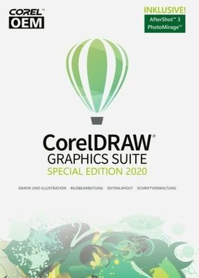 Corel DRAW Graphics Suite Special Edition 2020 OEM + AfterShot 3 ESD Download KEY