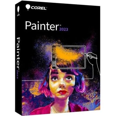 COREL Painter 2023 Vollversion Windows/ MAC / DE/ EN/ FR / Slim-Case