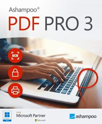 Ashampoo PDF Pro 3 / 1 PC / KEY-Download / Dauerlizenz