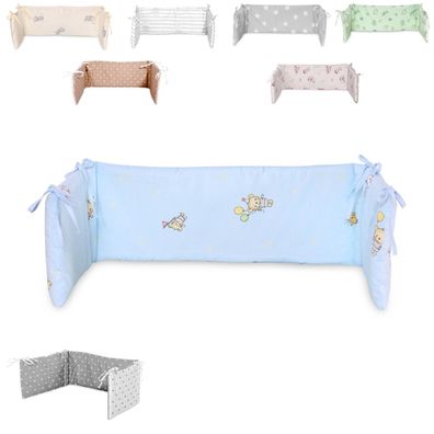 Lorelli Babybett-Nestchen L 145 x B 27 cm, Bettumrandung aus 100% Baumwolle