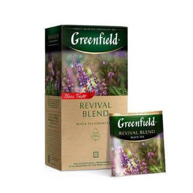 Greenfield Revival Blend Schwarzer Tee 25 * 1.7g