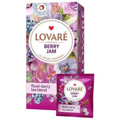 Lovare Tee "Beerenmarmeladen Tee" 24 * 1,5g