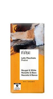 Vivani 3x Latte Macchiato Praliné Schokolade 100g