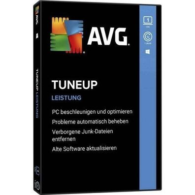 AVG PC TuneUp - 1 PC / 1 Jahr / TuneUp Utilities | Vollversion | DE - ESD