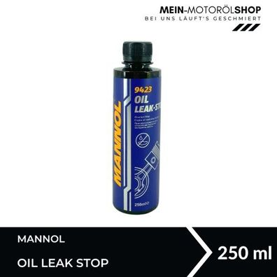 Mannol Oil Leak-Stop Motordichtmittel Ölverlust-Stop Additiv 250 ML