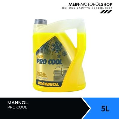 Mannol Pro Cool Kühlerfrostschutz 5 Liter