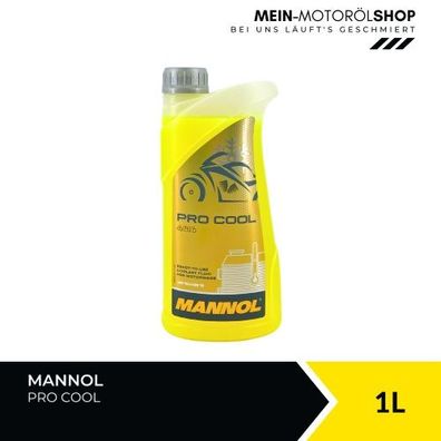 Mannol Pro Cool Kühlerfrostschutz 1 Liter