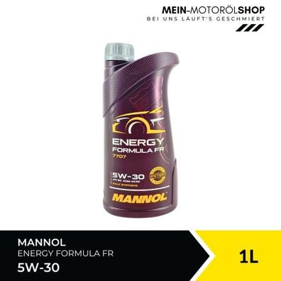 Mannol Energy Formula FR 5W-30 1 Liter