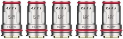 Vaporesso GTI Mesh Coils - 5er Pack - für Vaporesso Gen 200 Vape kit, ohne Nikotin (0