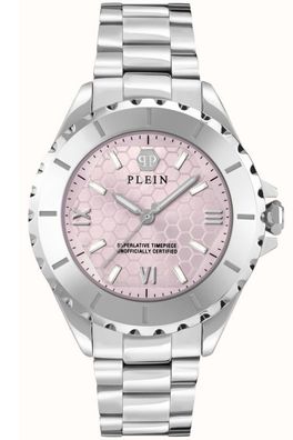 Philipp Plein Damenuhr Plein Heaven Stahl/ Rosafarben PWPOA0324