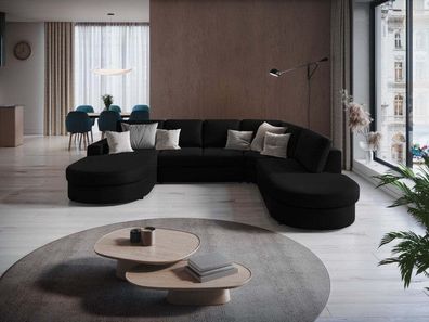 Sofa Couchgarnitur Circle ott big 2 cor ott small Polstergarnitur Couch