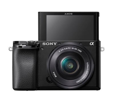 Sony Alpha 6100 Kit + SEL-P 16-50 Systemkamera-Set - Schwarz (ILCE6100LB. CEC)
