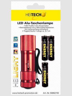 LED Alu-Taschenlampe