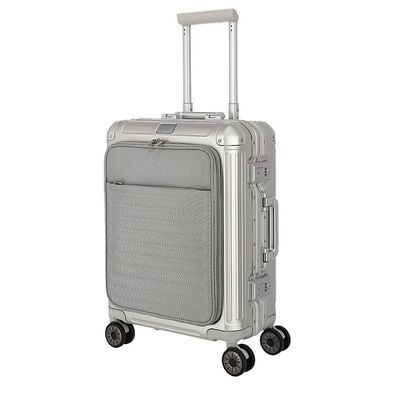 Travelite Next 2.0 4w Trolley S, Vortasche 079846, Silber, Unisex