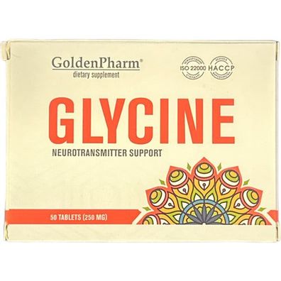 2 St. Golden Pharm Glycine 50 Tabletten