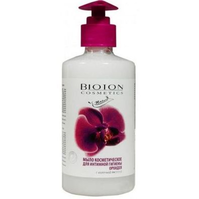 Bioton Nature Seife für die Intimhygiene Orchidee, 300 ml