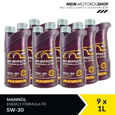 Mannol Energy Formula FR 5W-30 9x1 Liter