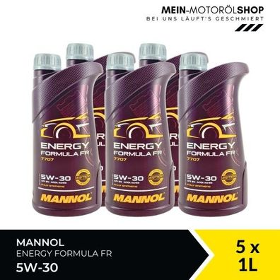 Mannol Energy Formula FR 5W-30 5x1 Liter