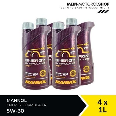 Mannol Energy Formula FR 5W-30 4x1 Liter