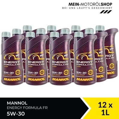 Mannol Energy Formula FR 5W-30 12x1 Liter