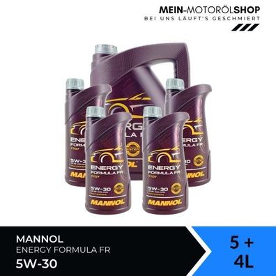 Mannol Energy Formula FR 5W-30 5 + 4 Liter