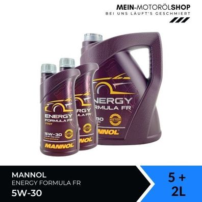 Mannol Energy Formula FR 5W-30 5 + 2 Liter