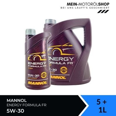 Mannol Energy Formula FR 5W-30 5 + 1 Liter