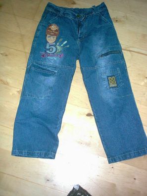 NEU Jungenjeans MIT PRINT IN GR.122 Neuware