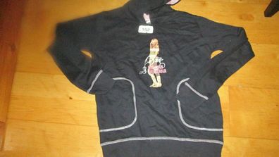 NEU Kapuzenpulli MIT HANNAH Montana -PRINT IN GR.152 Lizenzware NEU