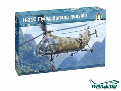 Italeri H-21C Flying Banana Gunship 510002774 Maßstab 1:48 Bausatz 2774 Bausatz