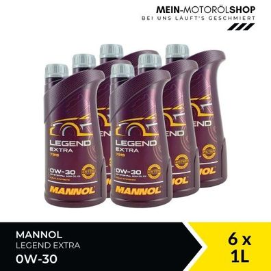 Mannol Legend Extra 0W-30 6x1 Liter