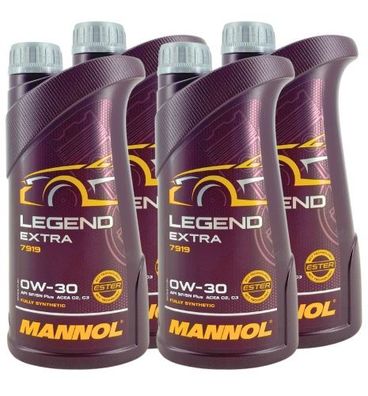 Mannol Legend Extra 0W-30 4x1 Liter