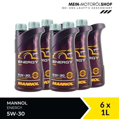 Mannol Energy 5W-30 6x1 Liter