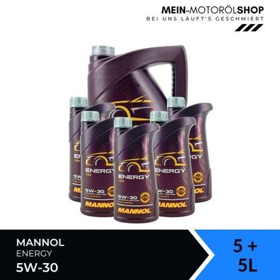 Mannol Energy 5W-30 5 + 5 Liter