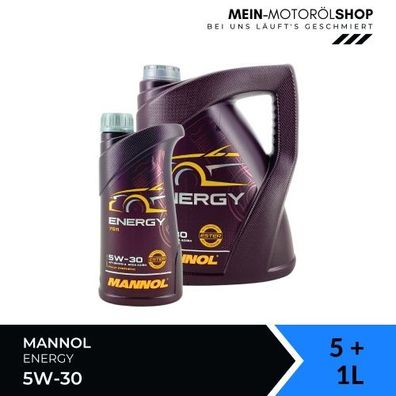 Mannol Energy 5W-30 5 + 1 Liter