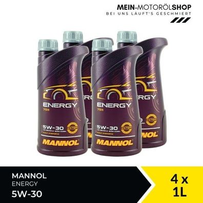 Mannol Energy 5W-30 4x1 Liter