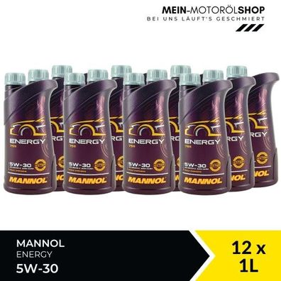 Mannol Energy 5W-30 12x1 Liter