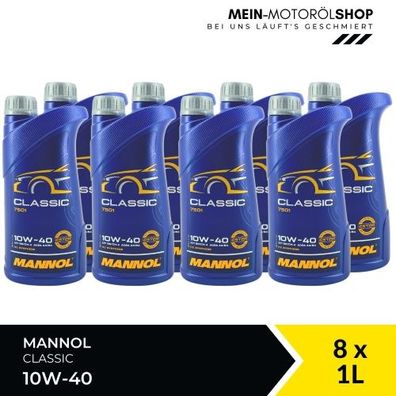 Mannol Classic 10W-40 8x1 Liter