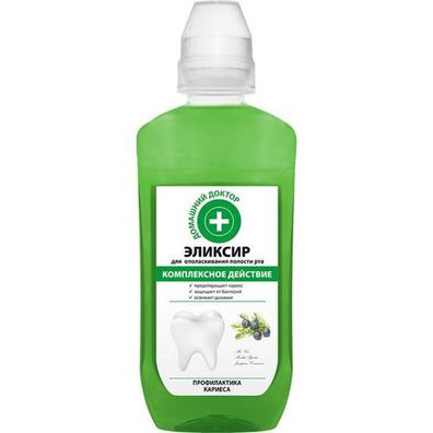 Domaschnij doktor Mundspülung Mundelixier, komplexe Wirkung 300 ml